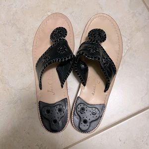 Jack Rogers Sandals in Black Size 9!